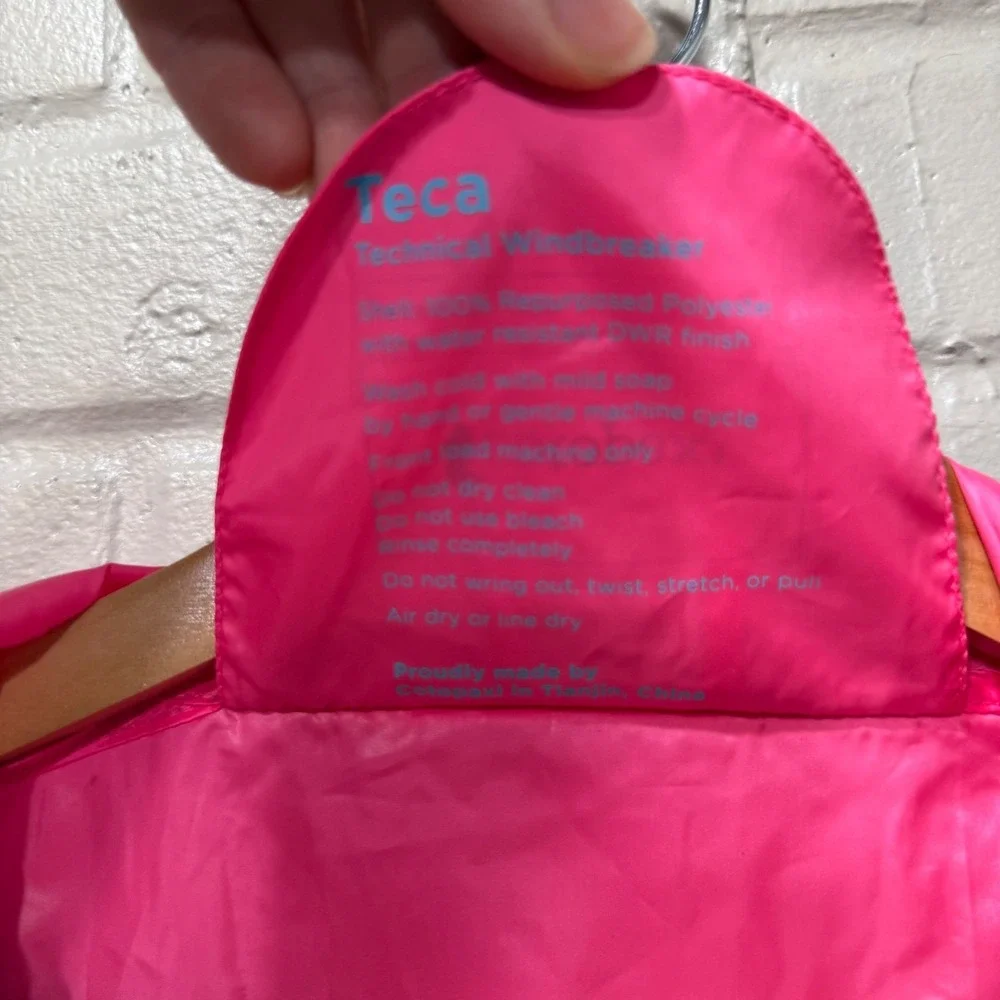 Cotopaxi Teca Half Zip Windbreaker Colorblock NWT Packable Women XS Lightweight - Picture 8 of 16